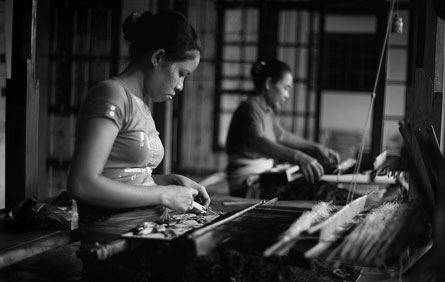 The village of Sukarara, a village which became a default of handicraft